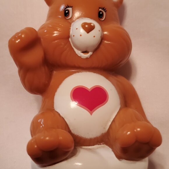 Vintage Care Bears Lot On Clouds pvc plastic toys 4 Pcs - Picture 2 of 12